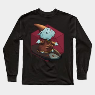 RPG cat funny wizard on a hoover Long Sleeve T-Shirt